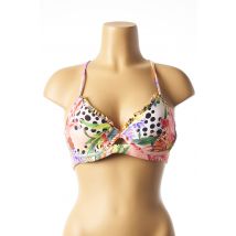 LULI FAMA - Haut de maillot de bain rose en polyamide - Femme - Taille 40 - Modz