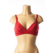 HATEIA - Haut de maillot de bain rouge en polyamide - Femme - Taille 85D - Modz
