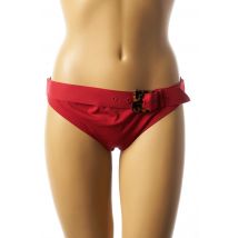 HATEIA - Bas de maillot de bain rouge en polyamide - Femme - Taille 40 - Modz