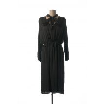 DIXIE - Robe mi-longue noir en viscose - Femme - Taille 36 - Modz