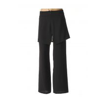 LO! LES FILLES - Pantalon droit noir en polyester pour femme - Taille 42 - Modz