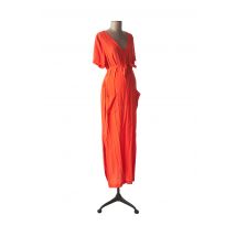 FRAGILE - Robe maternité orange en viscose - Femme - Taille 34 - Modz
