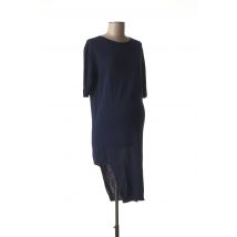 MENONOVE - Robe maternité bleu en coton - Femme - Taille 38 - Modz