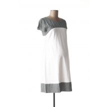 POMKIN - Robe courte blanc en polyester - Femme - Taille 34 - Modz