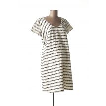 POMKIN - Robe maternité blanc en polyester pour femme - Taille 40 - Modz