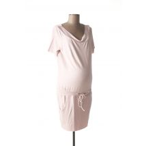 9 FASHION - Robe maternité rose en viscose - Femme - Taille 38 - Modz
