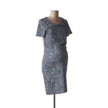 LOVE2WAIT - Robe maternité bleu en polyester - Femme - Taille 34 - Modz