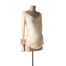 PIETRO BRUNELLI - Pull maternité beige en acrylique - Femme - Taille 32 - Modz