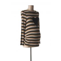 MENONOVE - T-shirt / Top maternité vert en viscose - Femme - Taille 34 - Modz