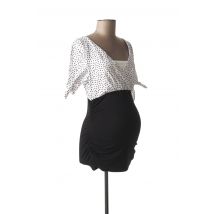 9 FASHION - Blouse noir en coton - Femme - Taille 34 - Modz