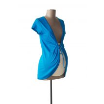 QUEEN MUM - Gilet maternité bleu en viscose - Femme - Taille 34 - Modz