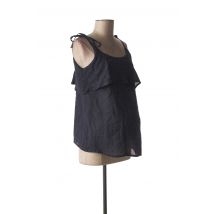 MENONOVE - Chemisier maternité bleu en lin - Femme - Taille 34 - Modz