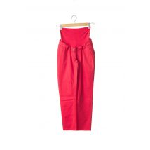 LOVE2WAIT - Pantalon maternité rouge en coton - Femme - Taille TU - Modz