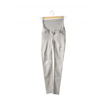 LOVE2WAIT - Jean maternité gris en coton - Femme - Taille TU - Modz