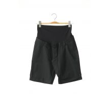 MENONOVE - Short / Bermuda maternité noir en coton - Femme - Taille 34 - Modz
