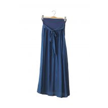 9 FASHION - Jupe maternité bleu en viscose - Femme - Taille 34 - Modz