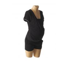 LOVE2WAIT - Combinaison maternité noir en viscose - Femme - Taille 34 - Modz