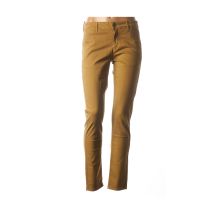 COUTURIST - Pantalon slim beige en coton - Femme - Taille 38 - Modz