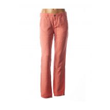 COUTURIST - Pantalon droit orange en lyocell - Femme - Taille 40 - Modz