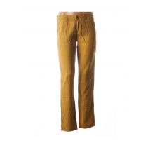 COUTURIST - Pantalon droit jaune en lyocell pour femme - Taille 40 - Modz