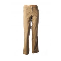 COUTURIST - Pantalon droit beige en coton - Femme - Taille W42 - Modz