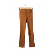 COUTURIST - Pantalon slim marron en viscose - Femme - Taille 36 - Modz