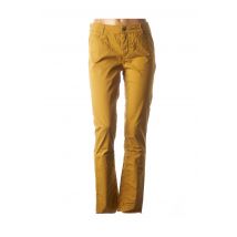 COUTURIST - Pantalon slim jaune en coton - Femme - Taille TU - Modz