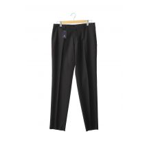 NINO LORETTI - Pantalon droit noir en laine - Homme - Taille 48 - Modz