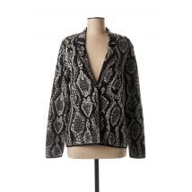 PURE BY LUCIA - Gilet manches longues gris en viscose - Femme - Taille 40 - Modz