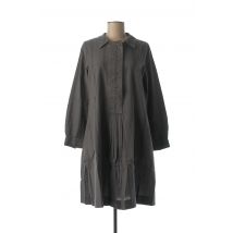 RHUM RAISIN - Robe mi-longue gris en coton - Femme - Taille 38 - Modz