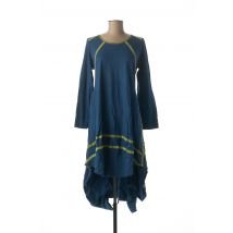 RHUM RAISIN - Robe longue bleu en coton pour femme - Taille 38 - Modz