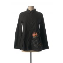 RHUM RAISIN - Chemisier noir en coton - Femme - Taille 38 - Modz