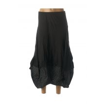 RHUM RAISIN - Jupe longue noir en coton - Femme - Taille 38 - Modz