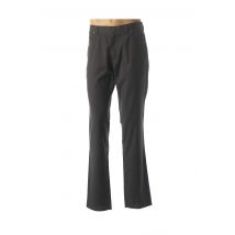 LUIGI MORINI - Pantalon slim gris en polyester pour homme - Taille W38 L36 - Modz