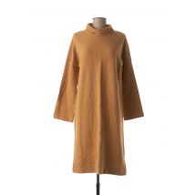NOUMENON - Robe mi-longue beige en coton - Femme - Taille 34 - Modz