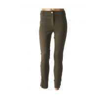 POUPEE CHIC - Pantalon 7/8 vert en tencel - Femme - Taille 36 - Modz