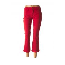 DESGASTE - Pantacourt rouge en coton - Femme - Taille W32 - Modz
