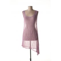 DECA - Tunique sans manche rose en polyester - Femme - Taille 38 - Modz