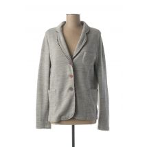 POUSSIERE D'ETOLE - Veste casual gris en polyester pour femme - Taille 42 - Modz