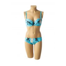 LUNNA - Ensemble lingerie bleu en polyamide - Femme - Taille TU - Modz