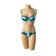 LUNNA - Ensemble lingerie bleu en polyamide - Femme - Taille TU - Modz