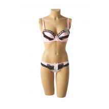 LUNNA - Ensemble lingerie rose en polyamide - Femme - Taille TU - Modz