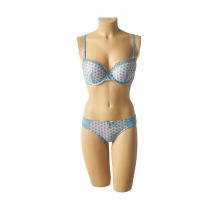 HANA - Ensemble lingerie bleu en polyamide - Femme - Taille TU - Modz