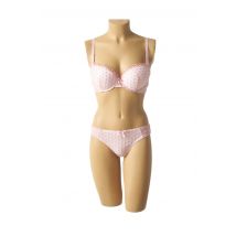 HANA - Ensemble lingerie rose en polyamide - Femme - Taille TU - Modz