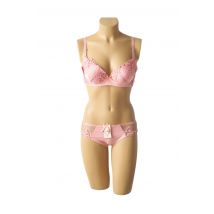 HANA - Ensemble lingerie rose en polyamide - Femme - Taille TU - Modz