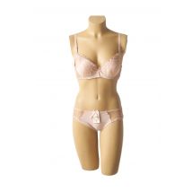 HANA - Ensemble lingerie beige en polyamide - Femme - Taille TU - Modz