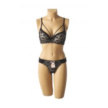 HANA - Ensemble lingerie noir en polyamide - Femme - Taille TU - Modz