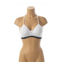 HANA - Soutien-gorge blanc en coton - Femme - Taille 115B - Modz