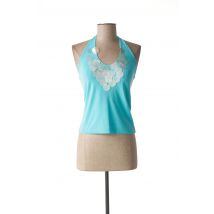 TUZZI - Top bleu en polyamide pour femme - Taille 38 - Modz