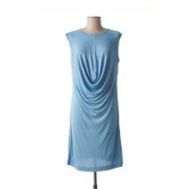 C'N'C - Robe mi-longue bleu en modal - Femme - Taille 46 - Modz